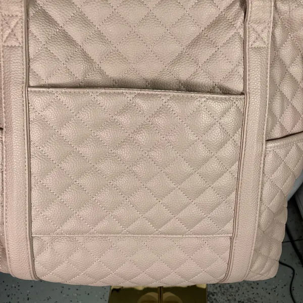 DD Bird The Taupe Leather‎ Nash With Changing Pad Diaper Bag Luxury Shoulder - Image 10