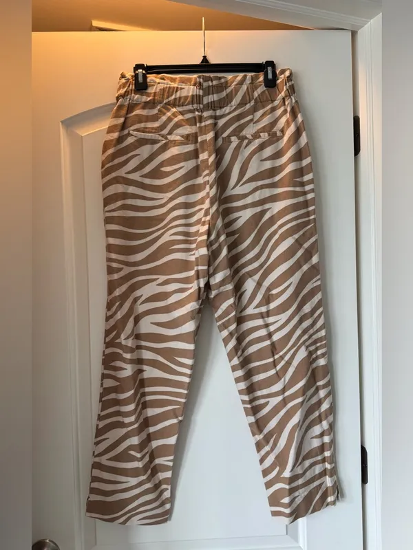 Ann Taylor animal print pants - Image 2
