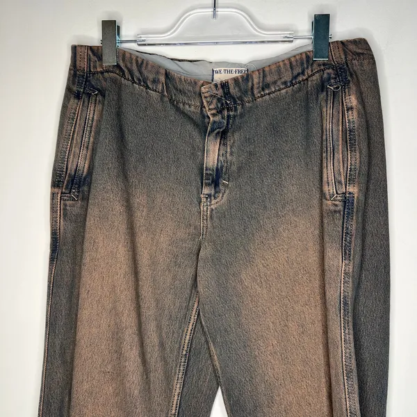 Free People We The Free Baggy Rust Jean Size 30 - Image 5