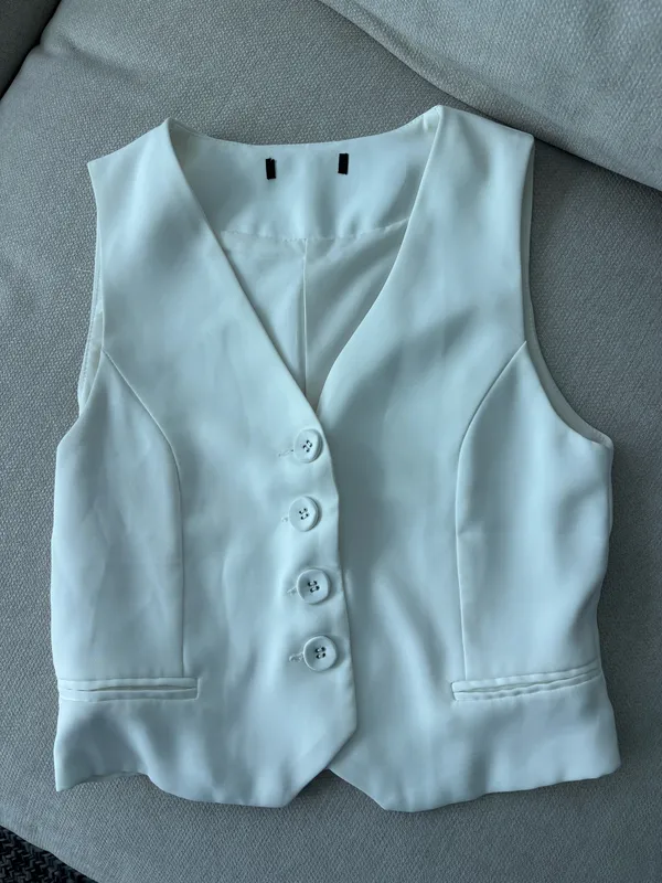 Amazon Button Up Vest - Image 2