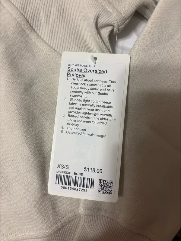Lululemon Scuba Oversized Pullover - Image 2