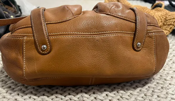 Tignanella Camel Leather bag - Image 5