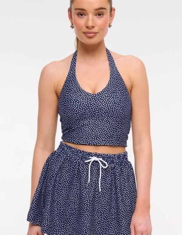 NWT Abercrombie & Fitch YPB sculptLUX Halter Tank - Image 2