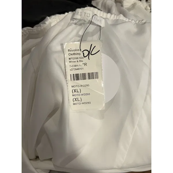 Revolve - More To ComeJewel Mini Dress in White & BlackSize xl - Image 6