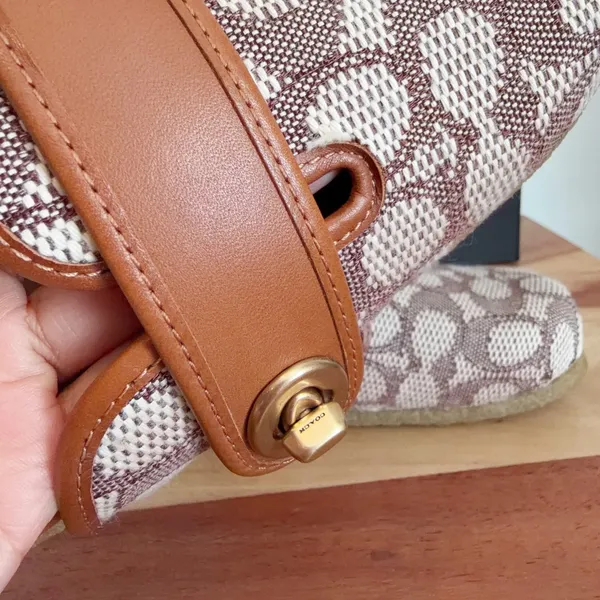 NWT Coach Blake Clog In Signature Textile Jacquard size US5 - Image 5