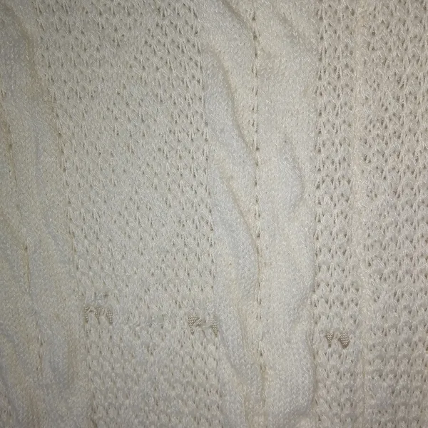 Reborn L Lagenlook Creme Vanilla Sweater Dress L - Image 7
