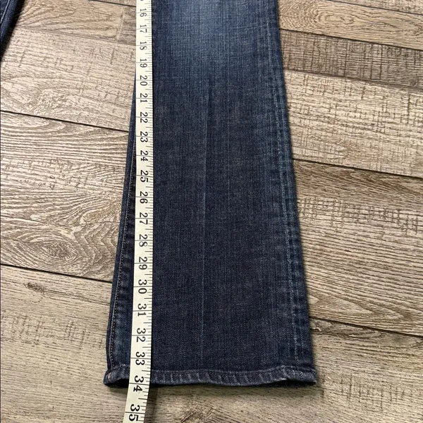 Citizens Of Humanity Margo Low Waist, Boot Cut Stretch Blue Jeans - Image 5