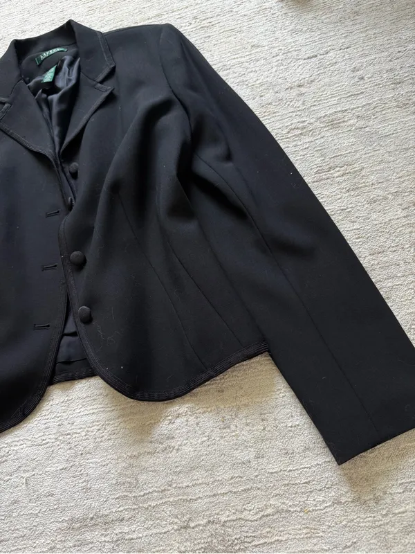 Lauren Ralph Lauren Black Tailored Women's Blazer - Image 5