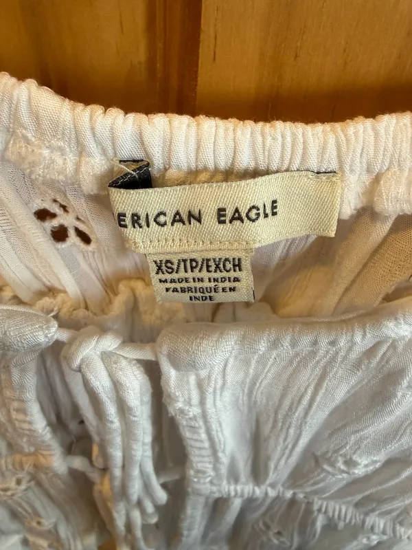 White American Eagle Tank Top - Image 3