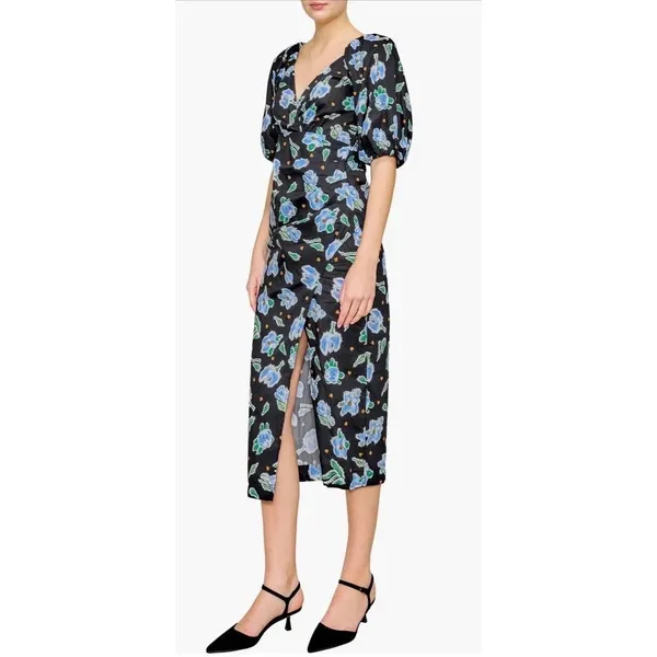 Mello Day Floral Midi Dress Size‎ Large - Image 2