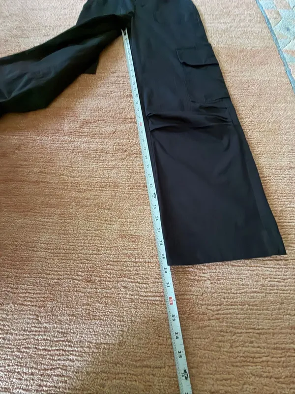 Zara Strapless Cargo Jumpsuit by Zara Black Size XS - Image 5
