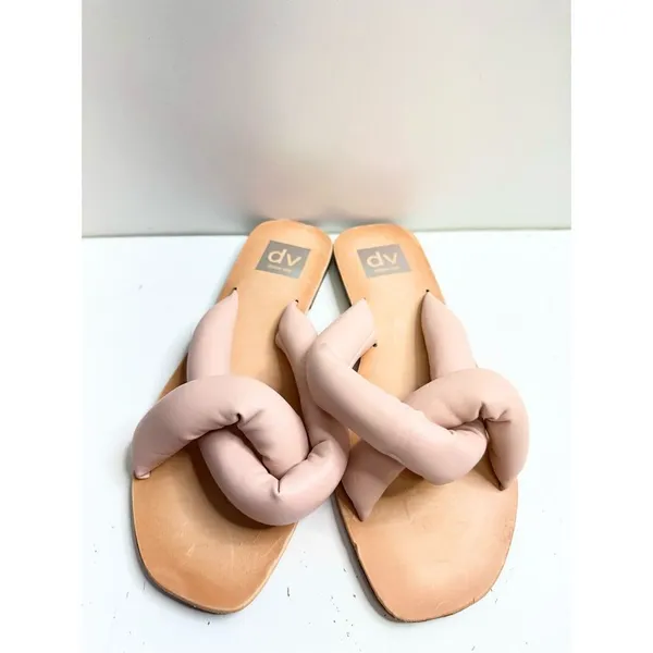 DV Dolce Vita Sandals Womens Size‎ 7 Pink Janae Slip On Flats - Image 2