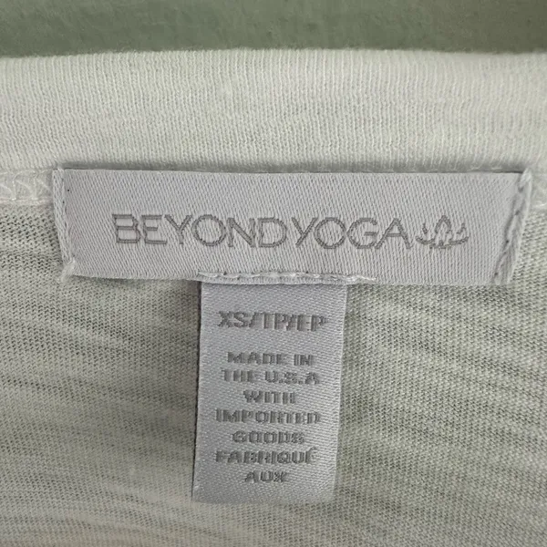 Beyond Yoga Signature High Low Cropped Tee - Image 4