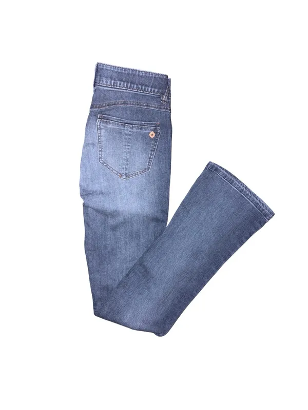 “Ab”solution Boot Cut Distressed Jeans - Image 3
