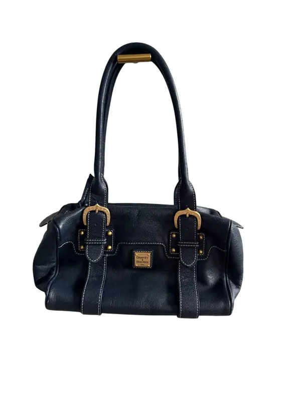 DOONEY & BOURKE Navy Blue Satchel Shoulder Handbag - Image 8