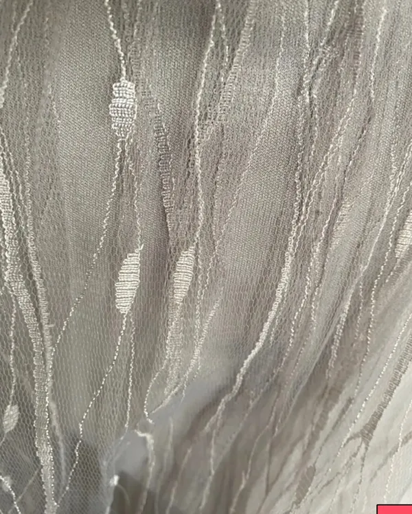 Silver/ Gray formal dress Silver - Image 5