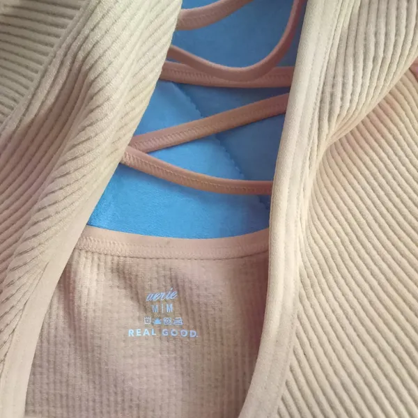 Aerie Orange Ribbed Top - Image 2