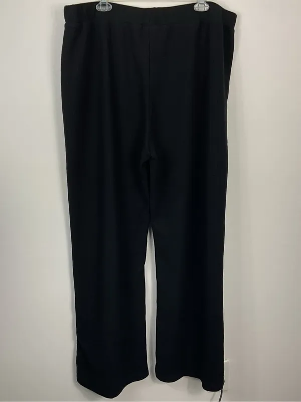 Comfrt Waffle Knit Wide Leg Lounge Pants Womens Size 3XL - Image 4