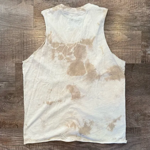 Affliction Women’s Tie Dye Tank Top Lace Accents Biker Motorcycle Grunge Small - Image 4
