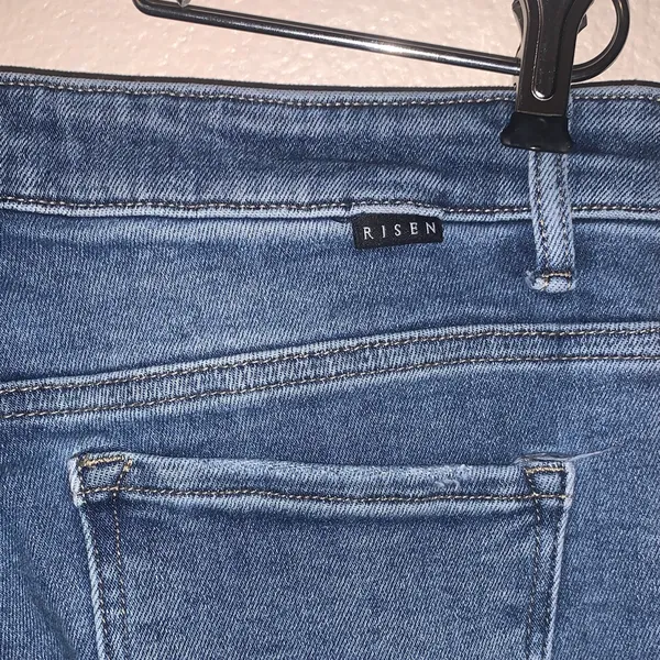 Risen Jeans Relaxed High Waist Stretch Jeans 7/28 - Image 9