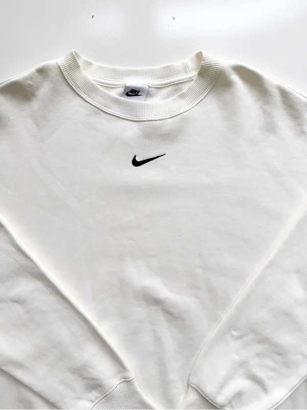 Nike Oversized Phoenix Fleece Size Large - Cream - Image 3