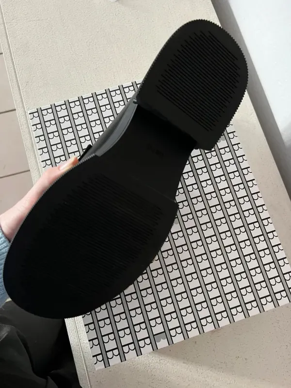 Newbella Black Loafers Size 9.5 - Image 3