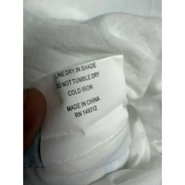 Selfie Leslie Indi Luxe Euro Trip Wrap Mini Dress in Nautical White Sz. L - Image 8