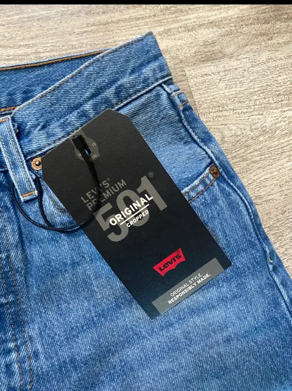 Levi’s Jeans 501 Cropped Original - Image 3