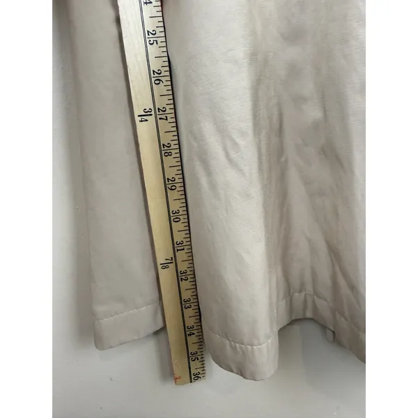 Lauren Ralph Lauren Trench Coat Women’s Size XXS Tan Double Breasted minimalist - Image 8