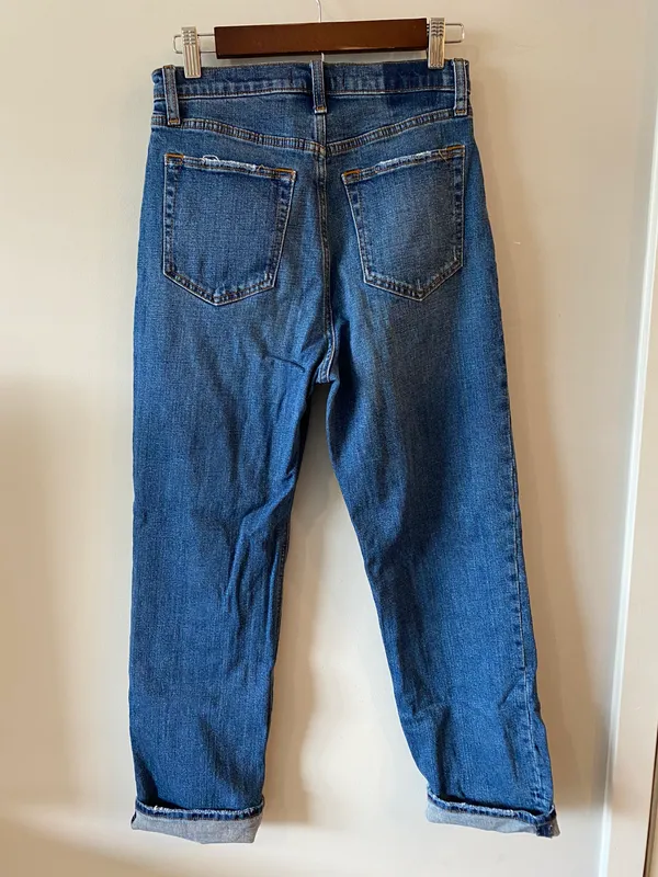 Abercrombie The Ankle Straight Ultra High Rise - Image 3