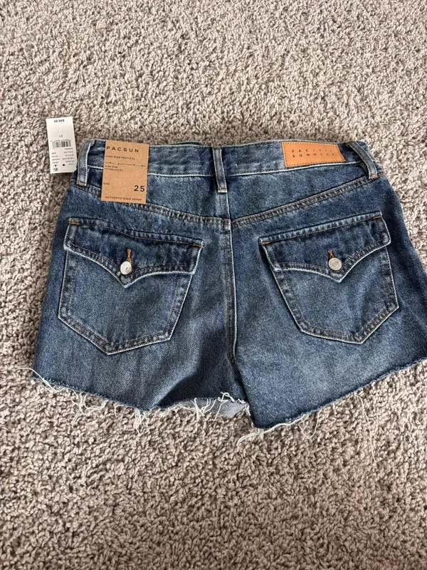 PacSun Shorts Denim High-Rise Festival - Image 2