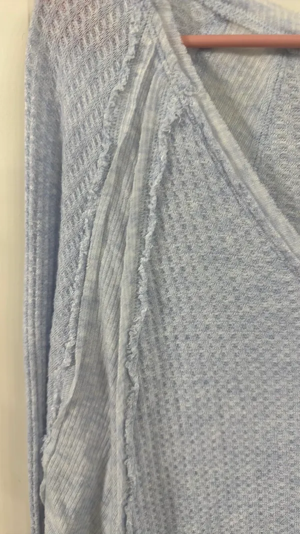 Free People We The Free Waffle Knit Top - Image 4