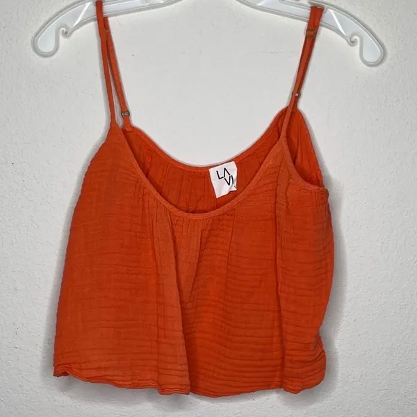 LA VI Crop Top Orange - Image 5