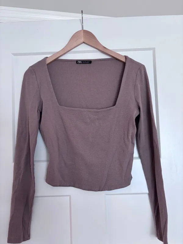 ZARA Long Sleeve Top - Image 4