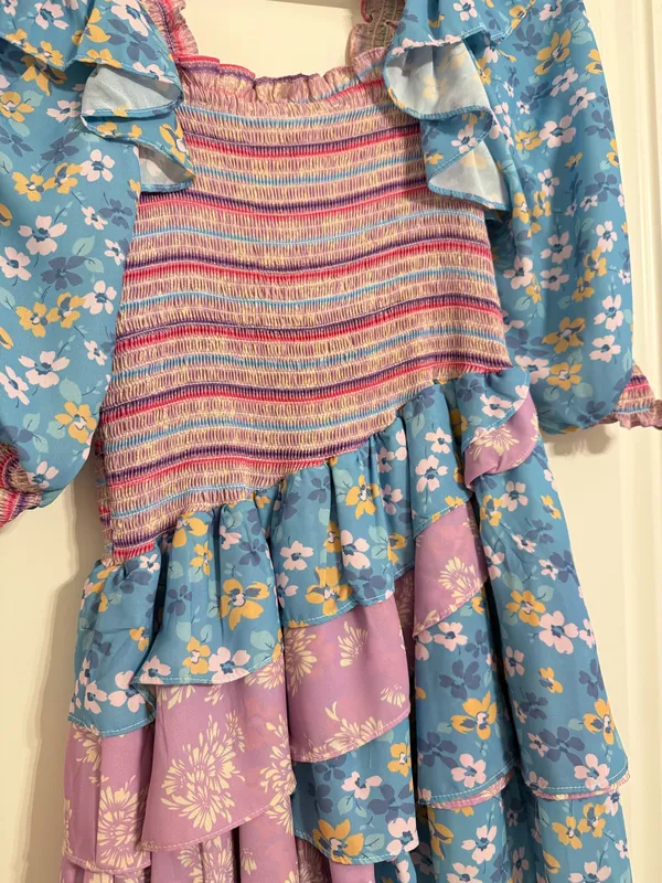 Yvonne & Love Floral Mini Dress - Image 7