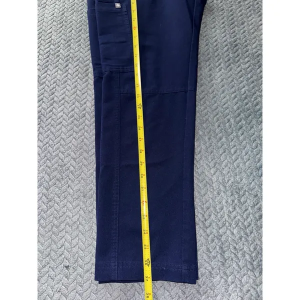 Figs Jogger Women Zamora Navy Blue‎ Taper Technical Scrub Size Medium Short - Image 11