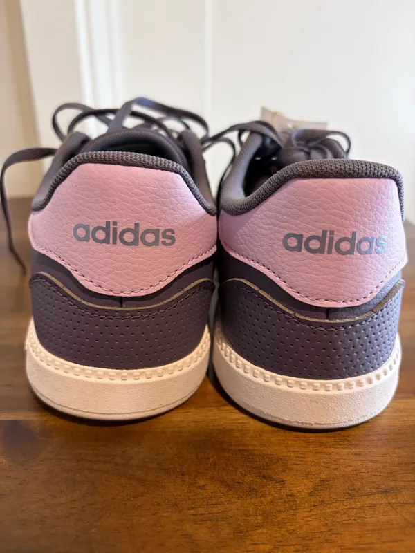 NWT Adidas Breaknet Sleek J Purple Lavender Sneakers. Size 7 - Image 4