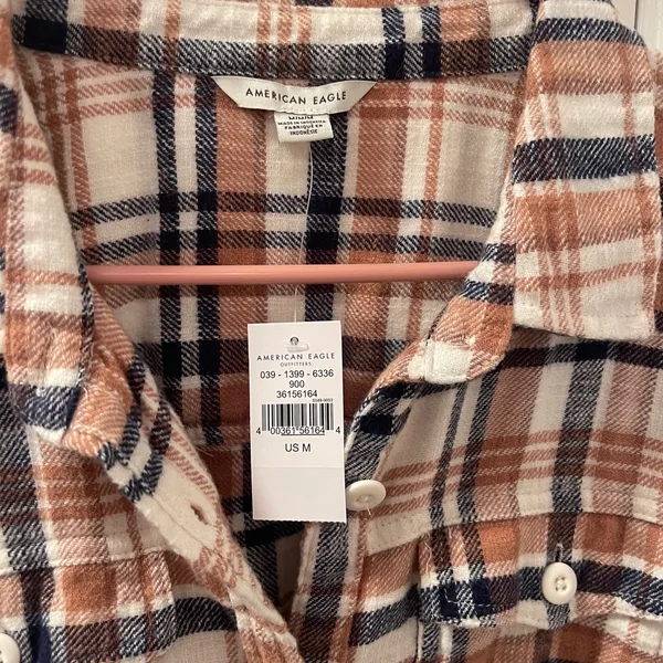 American Eagle Flannel Dress - Image 6