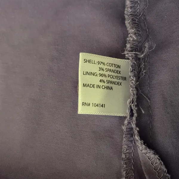 Lady Hagen Womens Cotton Skort Purple‎ Back Zip Golf Performance Stretch Sz 8 - Image 7