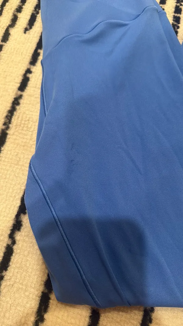 Blue Aerie Leggings OFFLINE by Crossover High-Waisted Real Me 7/8 S - Image 3