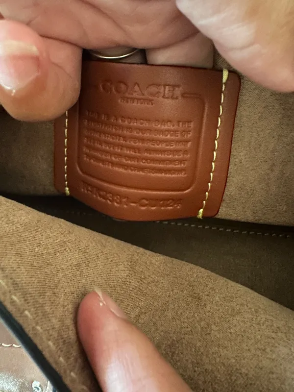 Coach Bag Shoulder Brown - Image 10