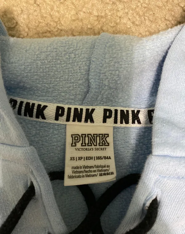 Victoria's Secret PINK Lace Up Hoodie - Image 3