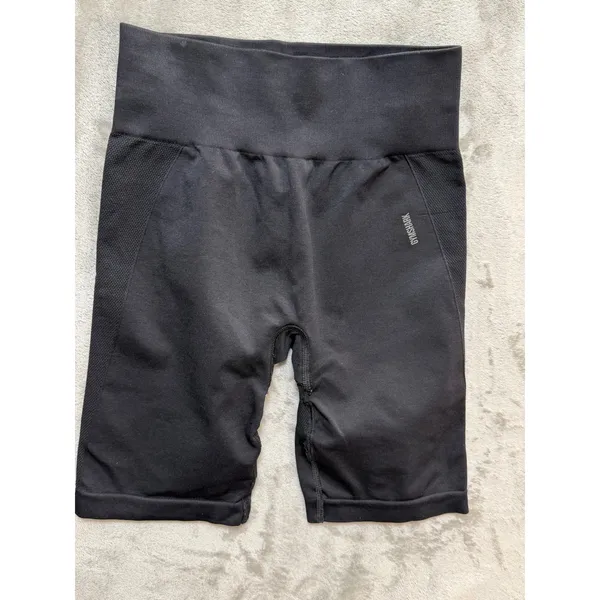 Gymshark‎ Vital Seamless 2.0 Black Biker Shorts Womens Size M Workout Athleisure - Image 4