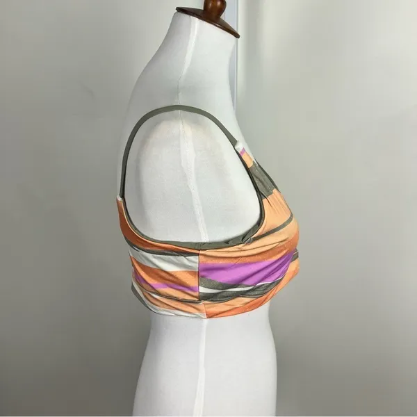 Prana NWT Willow Falls Reversible Bikini Top in Waves Size Medium - Image 8