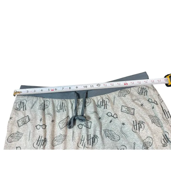 Harry Potter Wizarding World Pajama Set XXL Gray All Over Print Long Sleeve Pant - Image 16