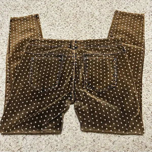 Velour Free People Polka Dot Skinny Pants - Image 5