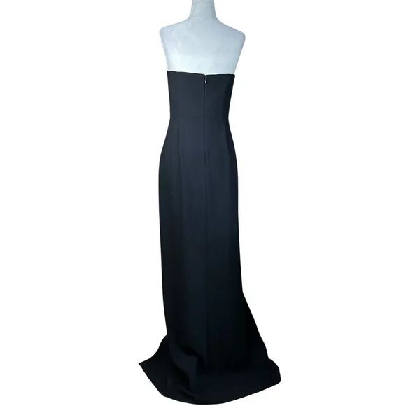Amanda Uprichard x REVOLVE Wolfe Gown in Black Small New Womens Maxi Dress - Image 7