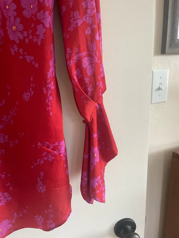 Free People Satin Dress - Image 6