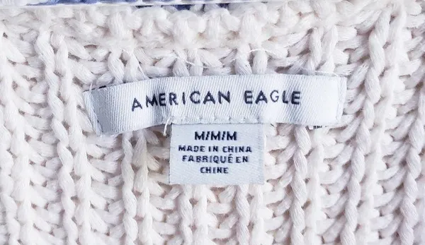American Eagle Cable Knit Sweater Vest - Image 7