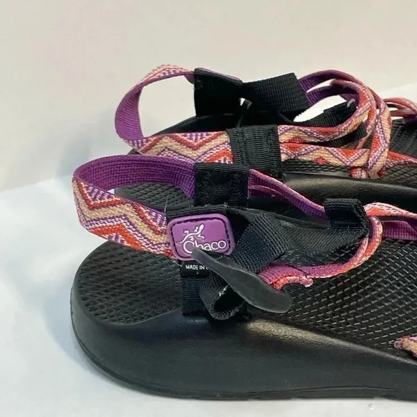 Chacos ZX/2 Vibram Unaweep Hiking Sandals Women’s size 10 Pink Toe Loop Strappy - Image 2